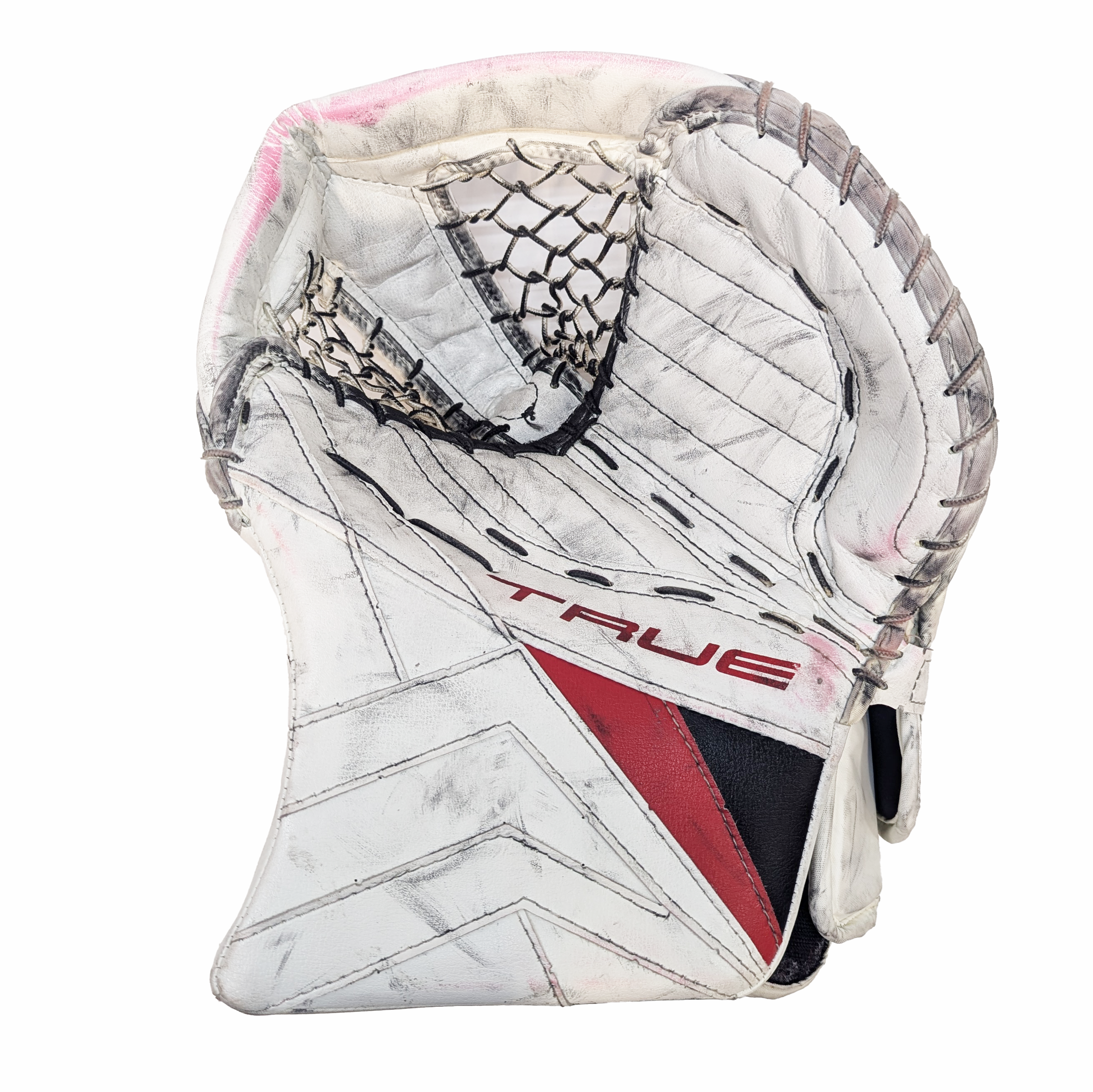 True Catalyst PX3 - Gant de gardien de but Pro Stock d'occasion (blanc/rouge/noir) n° 2
